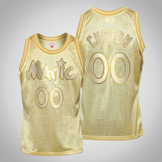 Orlando Magic #00 Custom Midas SM Limited Edition Gold Jersey Orlando Magic #00 Custom Midas SM Limited Edition Gold Jersey