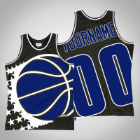 Orlando Magic Custom #00 Black Big Face 2.0 Jersey