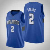 2019-20 Magic Al-Farouq Aminu #2 Blue Jersey - Statement Edition
